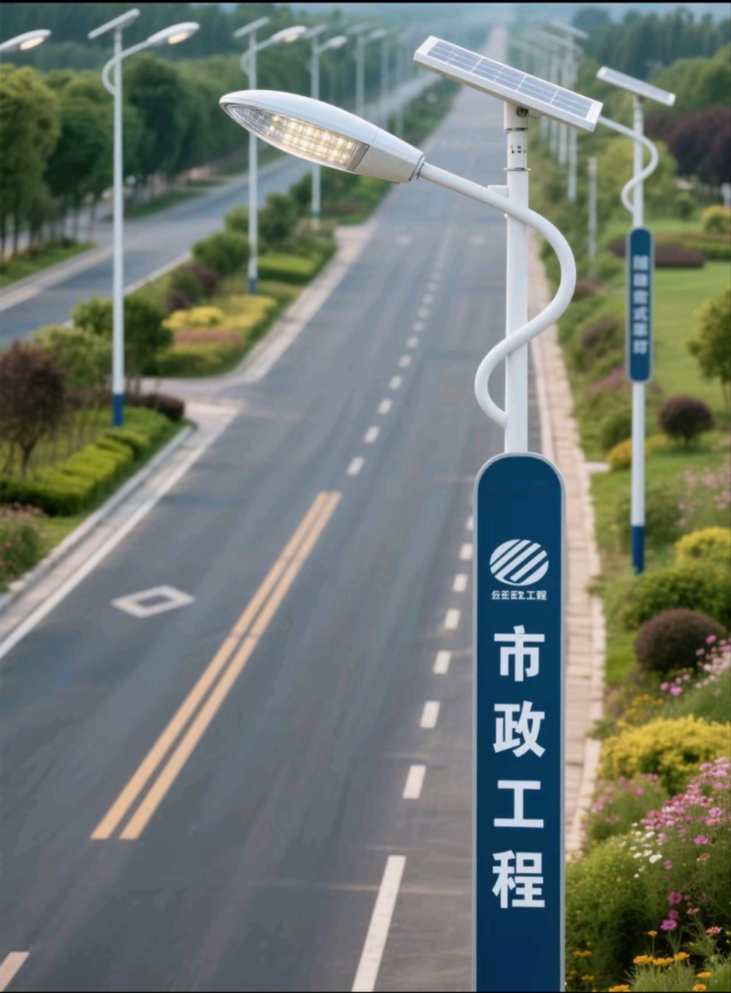 不是所有的太陽能路燈都叫“分體式”——為什么市政工程偏愛南德分體式？
